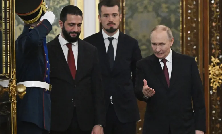 قمة بوتين والشرع الثانية في موسكو