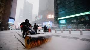 العاصفة الثلجية في الولايات المتحدة 