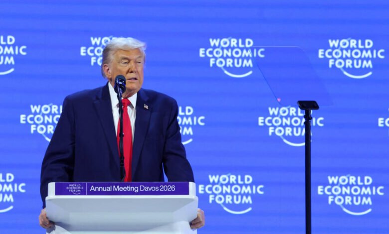 خطاب ترامب في دافوس