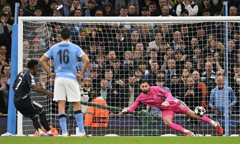 مباراة ريال مدريد ومانشستر سيتي