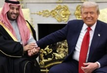 ترامب وولي العهد السعودي