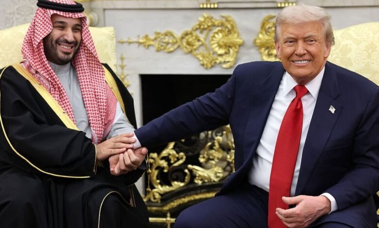 ترامب وولي العهد السعودي