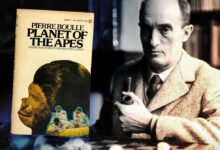 غلاف رواية كوكب القردة بيير بول الأصلية