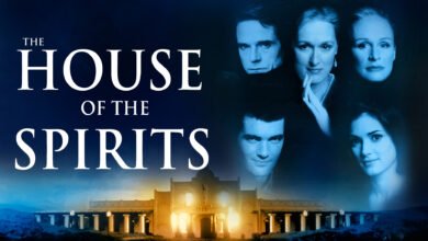 ملصق فيلم بيت الأرواح بطولة ميريل ستريب وجيريمي آيرونز - The House of the Spirits
